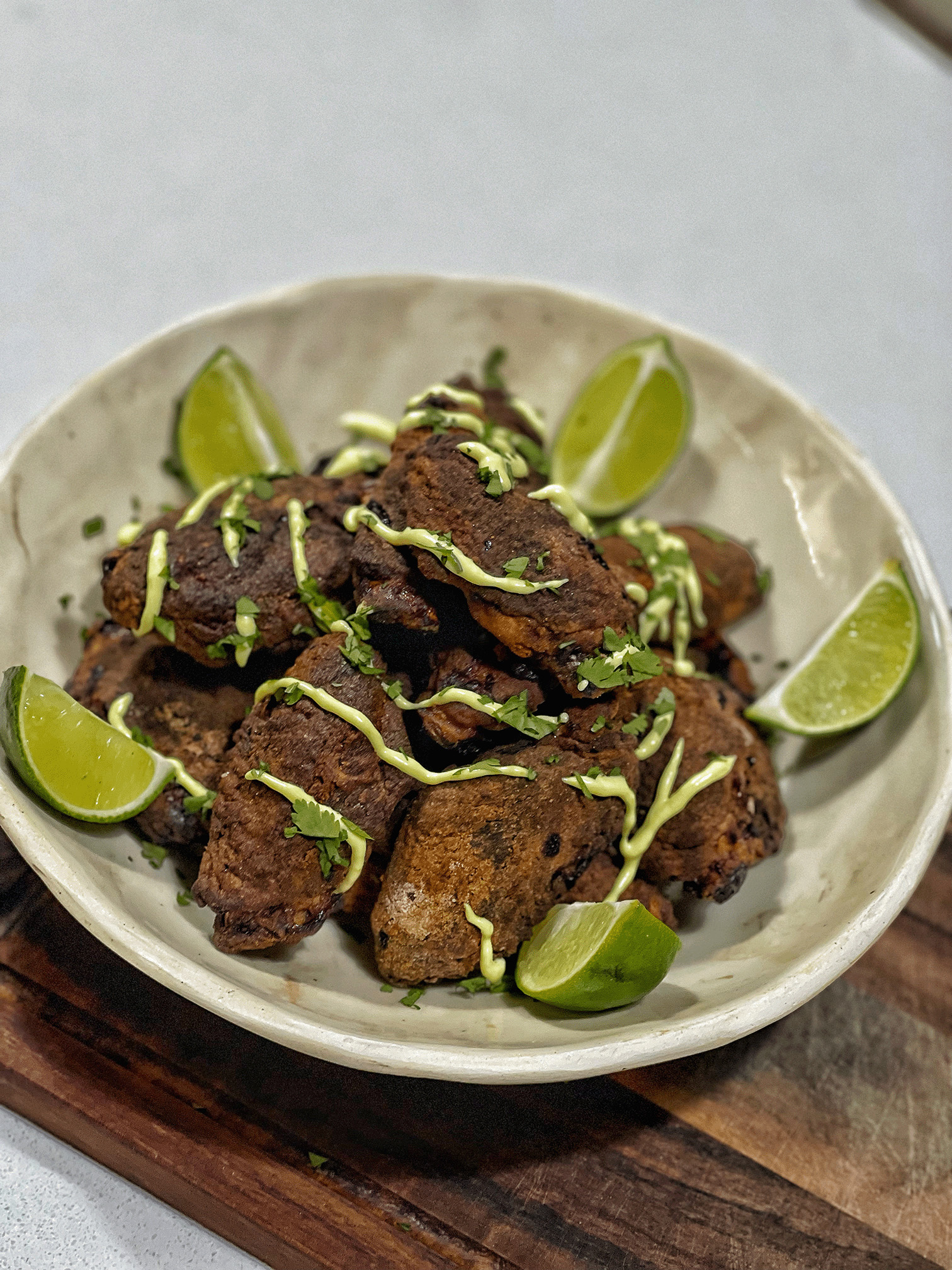 Alas de pollo en air fryer